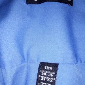 Button up long sleeve dress shirt sz sm